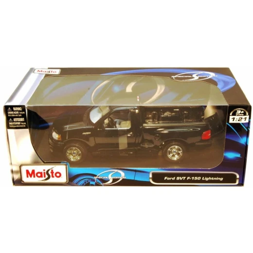 Maisto Ford SVT Lightning Pickup Truck, Black - مايستو - Image 3