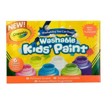 Crayola -Washable Kids’ Neon Paint Crayola -Washable Kids’ Neon Paint