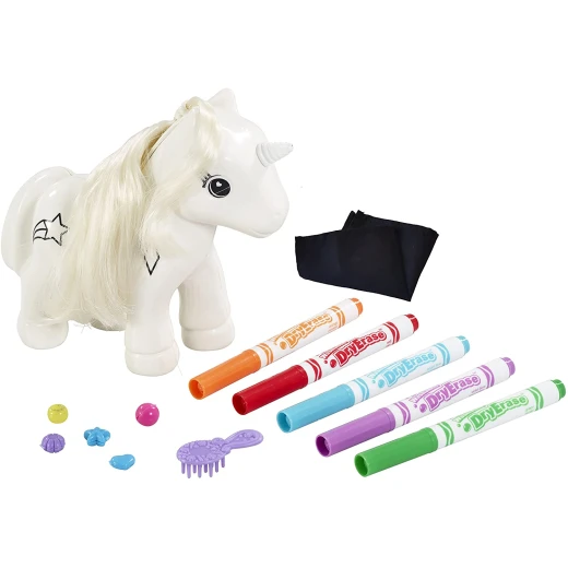 Crayola Colour n Style Unicorn Craft Kit with Washable Felt Tip Colouring Pens - كرايولا - Image 5