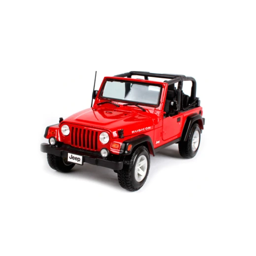 Maisto Jeep Wrangler Rubicon, Assorted - 1/18 Scale Diecast Model Toy Car - مايستو - Image 3