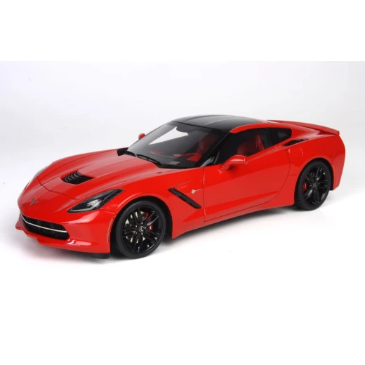 Maisto Chevrolet 2014 Corvette C7 Stingray 1/18, Assorted - مايستو - Image 3