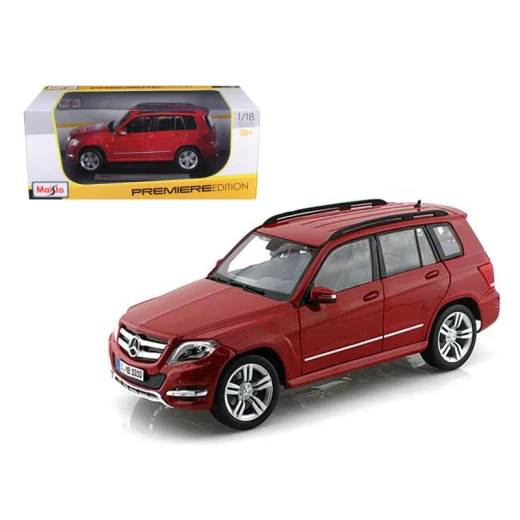 Maisto Mercedes-Benz GLK-Class SUV, Black 1/18 Scale Diecast Model Toy Car, Assorted - مايستو - Image 3