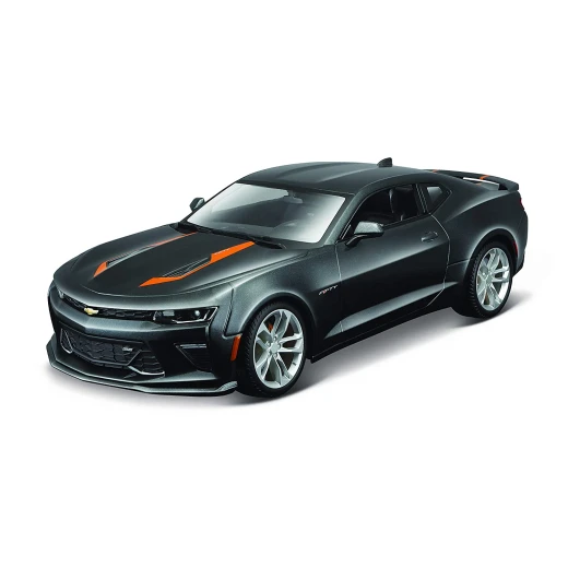 Maisto Chevrolet Camaro SS 2017 Metallic Grey 1/18 Diecast Model, Assorted - مايستو - Image 3