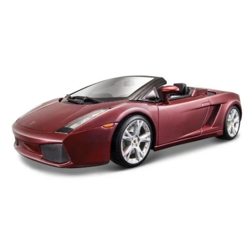 Maisto Lamborghini Gallardo Spyder Burgundy 1/18 Diecast Model Car, Assorted - مايستو - Image 4
