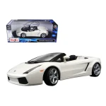 Maisto Lamborghini Gallardo Spyder Burgundy 1/18 Diecast Model Car, Assorted - مايستو