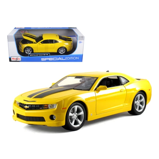 Maisto Chevy Camaro SS RS, 1/18 Scale Diecast Model Toy Car, Assorted - مايستو - Image 3