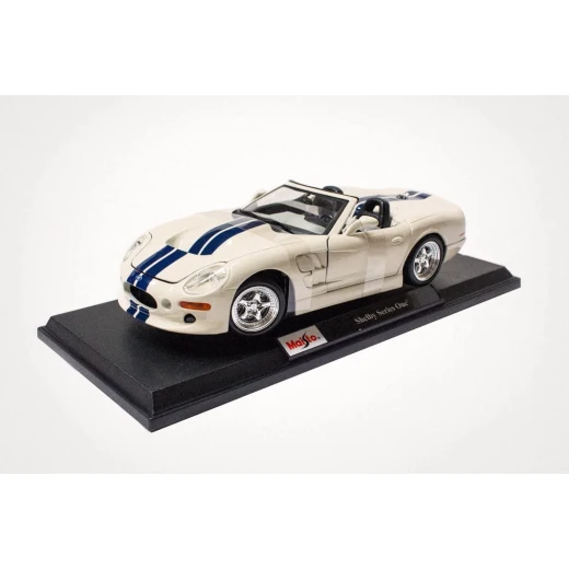 Maisto 1999 Shelby Series 1 Stripes 1/18, Assorted - مايستو - Image 3
