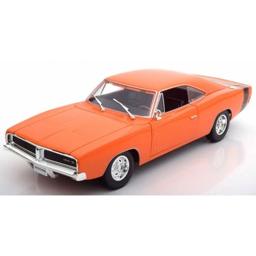 Maisto 1/18 Scale Diecast Model Car- 1969 Dodge Charger R/T, Assorted - مايستو - Image 3