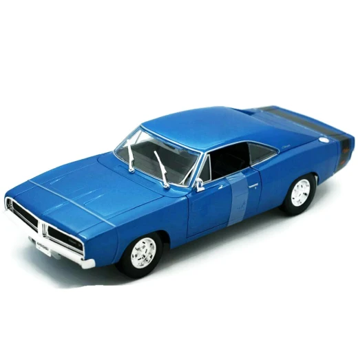 Maisto 1/18 Scale Diecast Model Car- 1969 Dodge Charger R/T, Assorted - مايستو - Image 5
