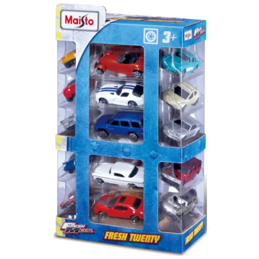 Maisto Fresh Metal 20 pcs vehicle pack, Assorted Maisto Fresh Metal 20 pcs vehicle pack, Assorted