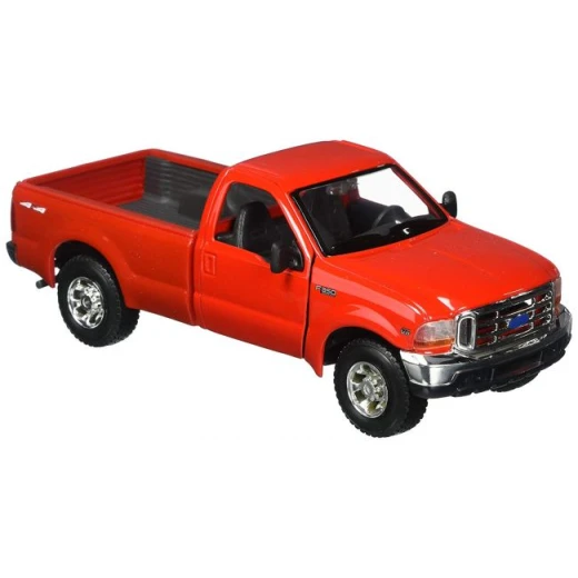 Maisto 1:27 1999 Ford  F350 Super Duty Pickup Diecast Model Car Toy, Assorted - مايستو - Image 2