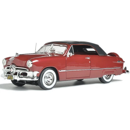 Maisto 1950 Ford Convertible, Red - 1/18 Scale Diecast Model Toy Car Maisto 1950 Ford Convertible, Red - 1/18 Scale Diecast Model Toy Car
