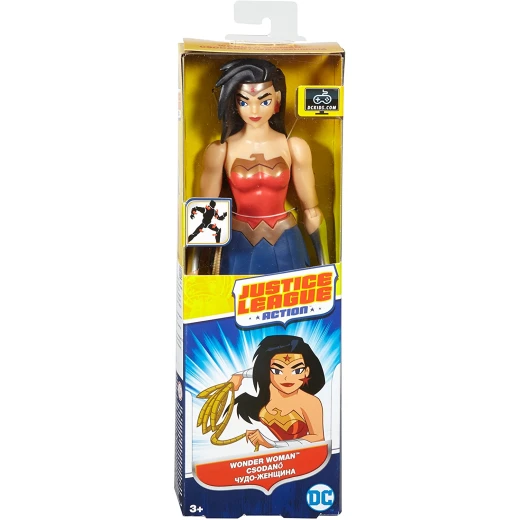 Mattel DC Justice League Action Wonder Woman Action Figure, 12" - ماتيل - Image 3