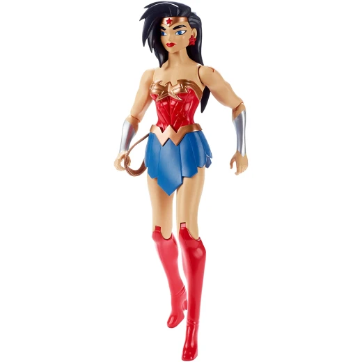Mattel DC Justice League Action Wonder Woman Action Figure, 12" - ماتيل - Image 4