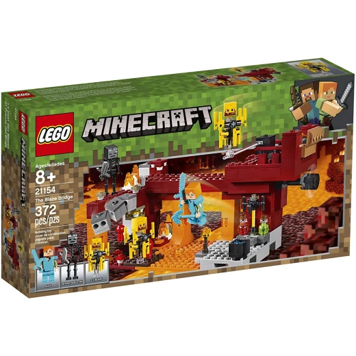 LEGO Minecraft The Blaze Bridge Construction Kit (372 pieces) LEGO Minecraft The Blaze Bridge Construction Kit (372 pieces)