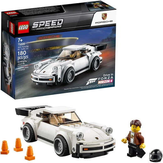 LEGO Speed ​​Champions 1974 Porsche 911 Turbo  Construction Kit (180 pieces) - ليجو - Image 6