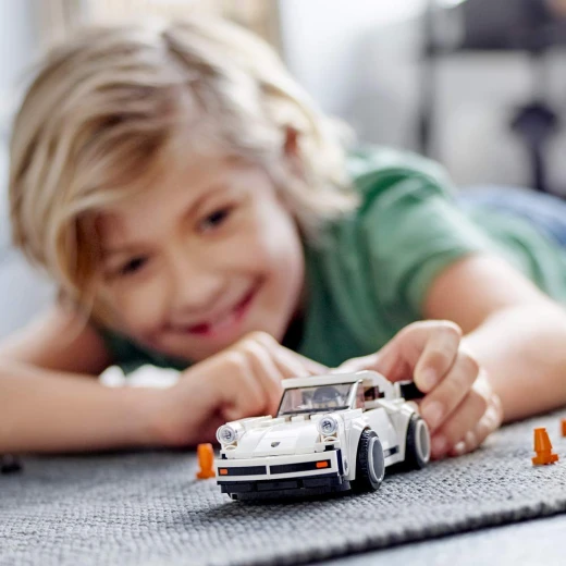 LEGO Speed ​​Champions 1974 Porsche 911 Turbo  Construction Kit (180 pieces) - ليجو - Image 4