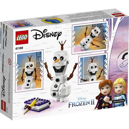 LEGO Disney Frozen II Olaf  Olaf Snowman Figure Building Toy Christmas Gift Kit - ليجو - Image 5
