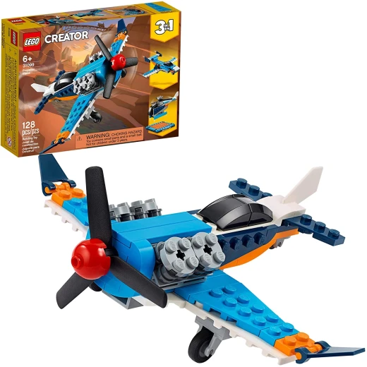 LEGO Creator: Propeller Plane, Blue - ليجو - Image 4