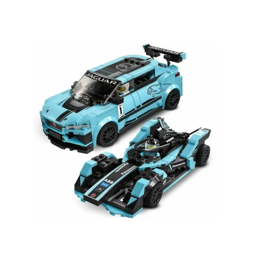 LEGO Formula E Panasonic Jaguar Racing GEN2 car & Jaguar I - ليجو - Image 6