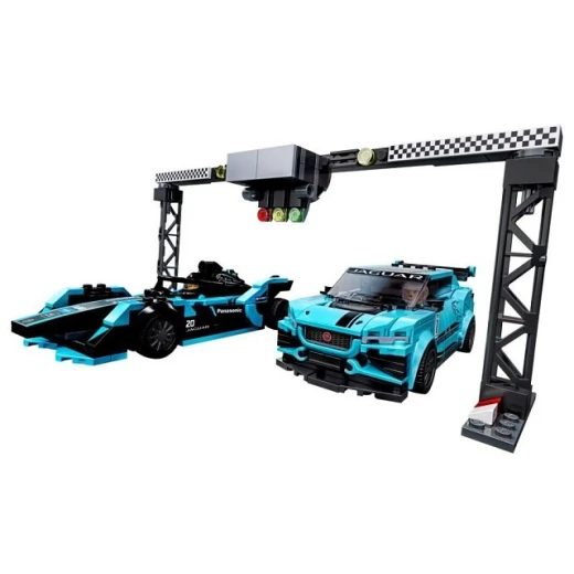 LEGO Formula E Panasonic Jaguar Racing GEN2 car & Jaguar I - ليجو - Image 5