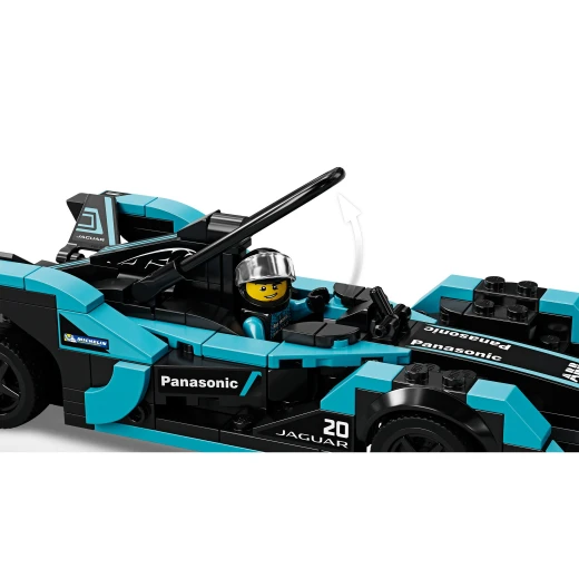 LEGO Formula E Panasonic Jaguar Racing GEN2 car & Jaguar I - ليجو - Image 3