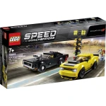LEGO 2018 Dodge Challenger SRT Demon and 1970 Dodge Charge - ليجو