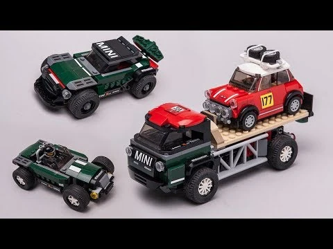 LEGO 1967 Mini Cooper S Rally and 2018 MINI John Cooper Works Buggy - ليجو - Image 8