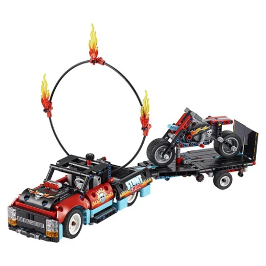LEGO Stunt Show Truck and Bike - ليجو - Image 2