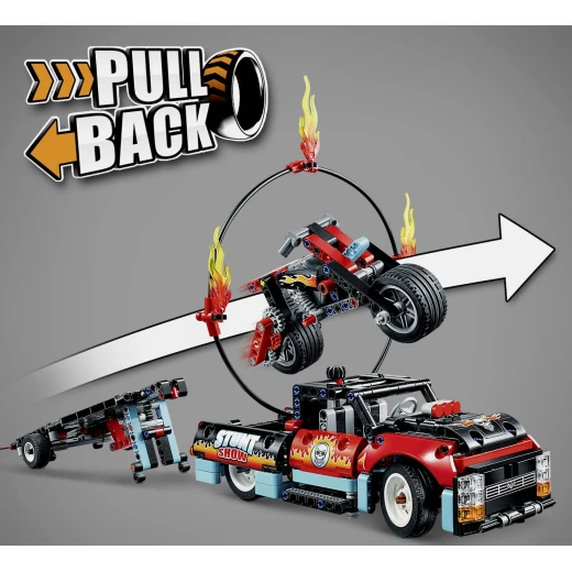 LEGO Stunt Show Truck and Bike - ليجو - Image 7