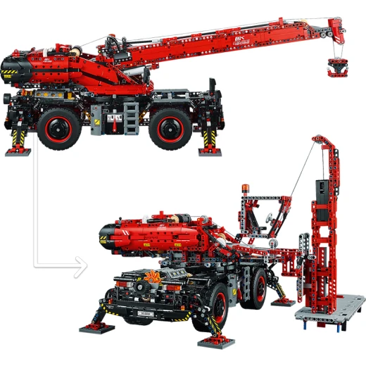 LEGO Rough Terrain Crane - ليجو - Image 3