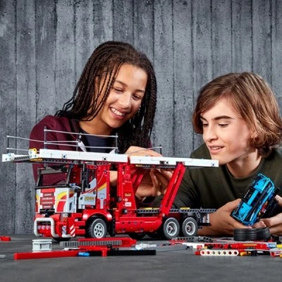 LEGO Car Transporter - ليجو - Image 2