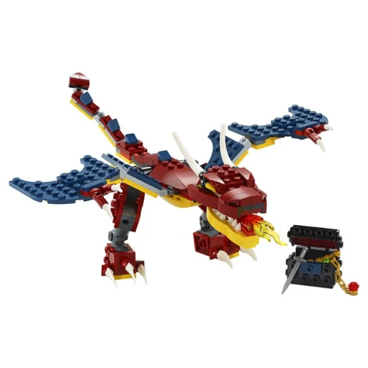 LEGO Fire Dragon - ليجو - Image 3
