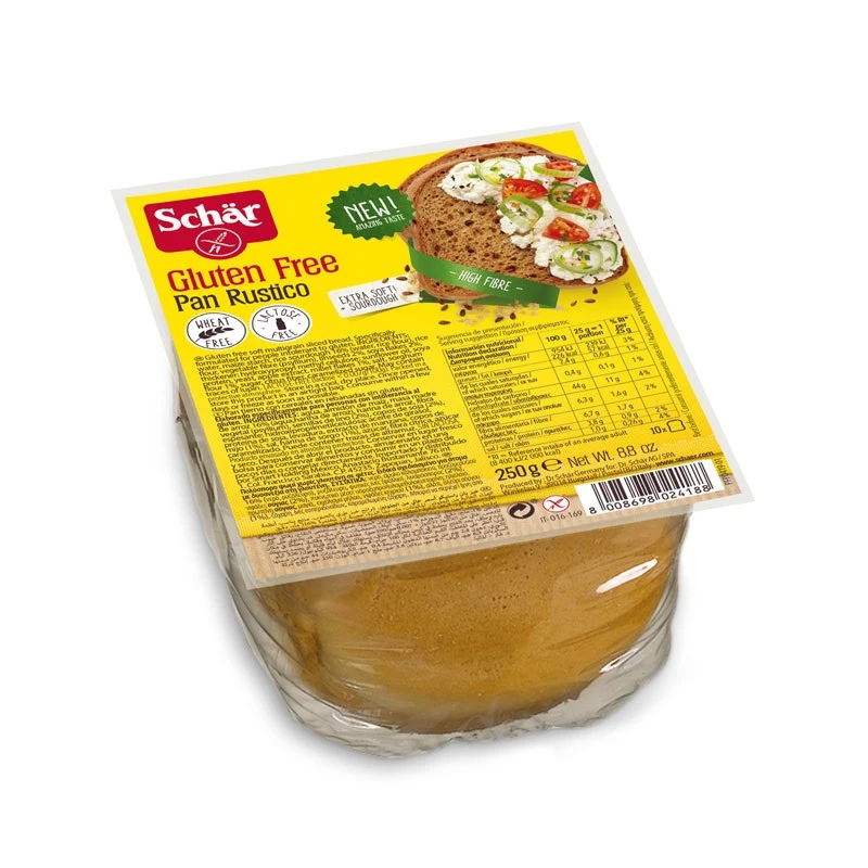 Schar Pan Rustico Bread 250g - شار