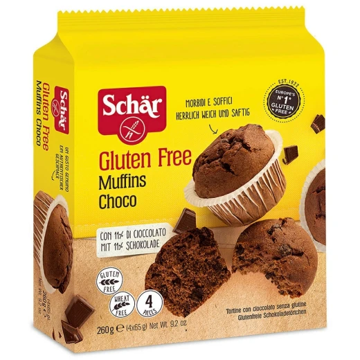 Schar Chocolate Muffins 260g Schar Chocolate Muffins 260g