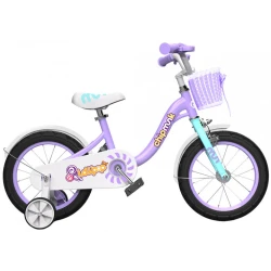 RoyalBaby , CM16-2 Chipmunk MM 16" Sports Kids Bike Purble
