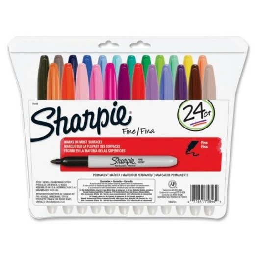 Sharpie Markers Fine / Set of 12 Colors Sharpie Markers Fine / Set of 12 Colors