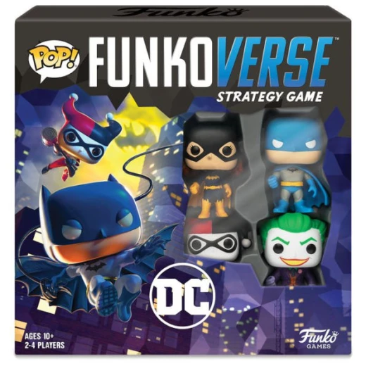 Funkoverse Strategy Game: DC 4 Pack Funkoverse Strategy Game: DC 4 Pack