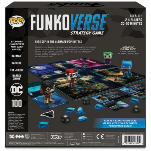 Funkoverse Strategy Game: DC 4 Pack - فانكو - Image 2