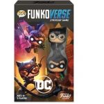 لعبة لوحية استراتيجية Funko Pop! Funkoverse DC Comics 2 Pack رقم 101 تتميز بباتمان وهارلي كوين، لعبة قابلة للتجميع - Funko pop!