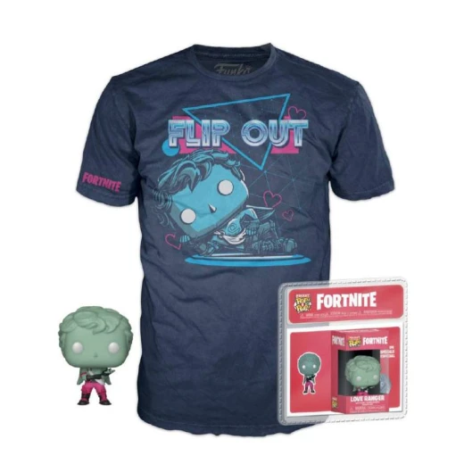 Funko Pocket Pop! & T-Shirt Fortnite Love Ranger - Size L Funko Pocket Pop! & T-Shirt Fortnite Love Ranger - Size L