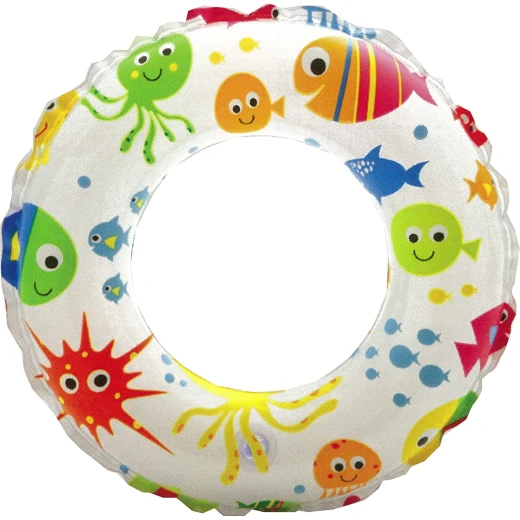 Intex - 61 cm Lively Print Swim Ring, Assortment - انتكس - Image 3