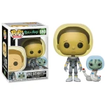 بدلة الفضاء Morty مع ثعبانة: Funk o Pop! حزمة أشكال الرسوم المتحركة من الفينيل مع 1 واقٍ جرافيكي "ToysDiva" (690 - 45435 - B) - فانكو