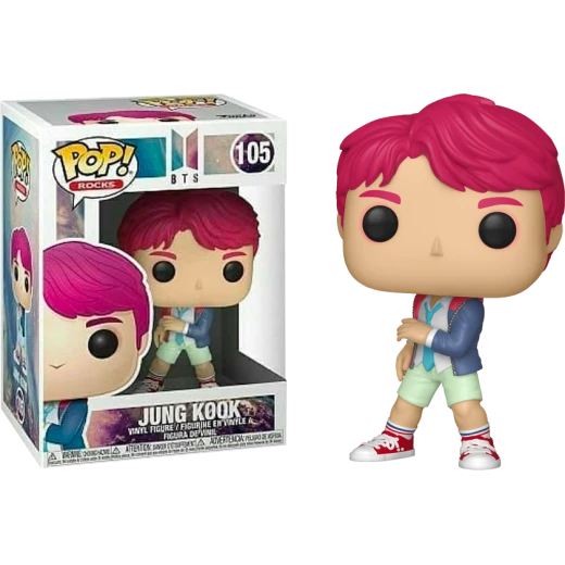 فانكو بوب روكس: BTS - Jeon Jung-Kook Pop! الشكل الفينيل فانكو بوب روكس: BTS - Jeon Jung-Kook Pop! الشكل الفينيل