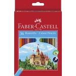 Faber Castell Classic Colour Pencil, Cardboard Wallet Of 36 - فابر كاستل