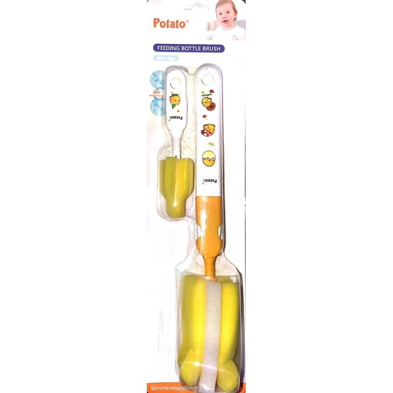 Potato Feeding Bottle Brush (Sponge) - بوتاتو