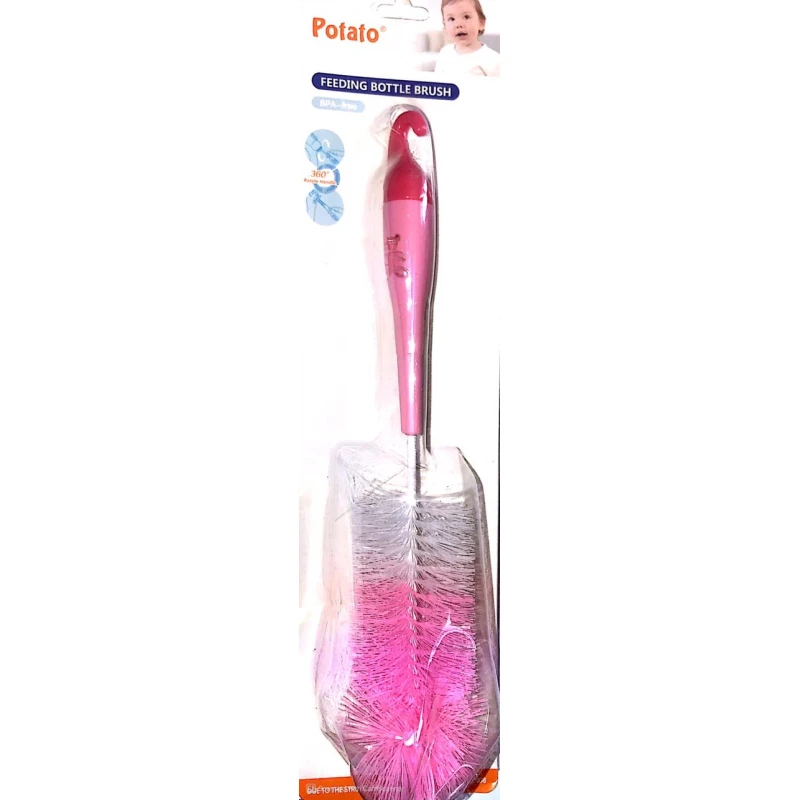 Potato Feeding Bottle Brush (Pink) - بوتاتو