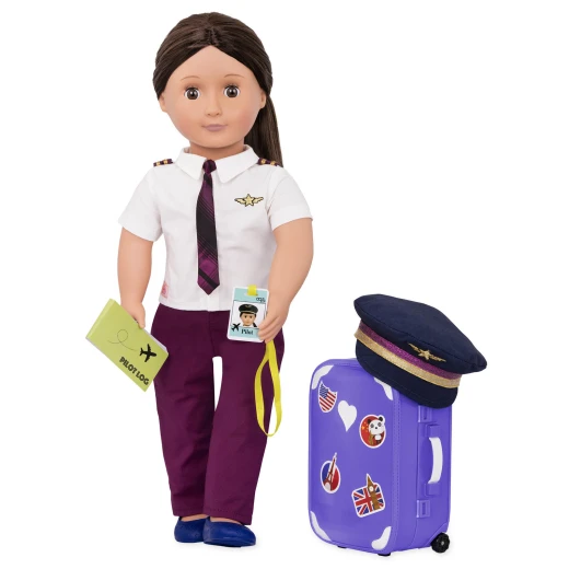 Our Generation Kaihily Professional Pilot Doll Our Generation Kaihily Professional Pilot Doll