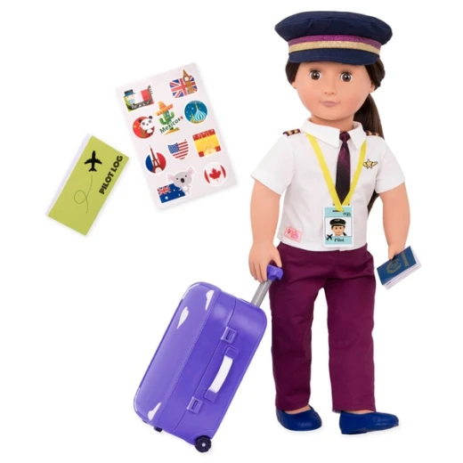 Our Generation Kaihily Professional Pilot Doll - أور جيناريشن - Image 3