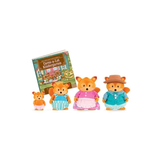 Li'l Woodzeez The Tippytail Fox Family with storybook - ليل ودزيز - Image 5